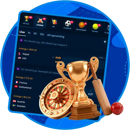 Enjoy extensive cricket coverage on 4rabet.